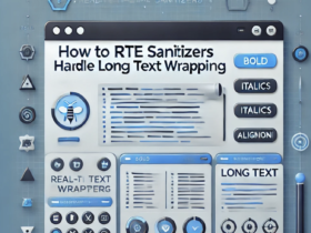 How to RTE Sanitizers Handle Long Text Wrapping?